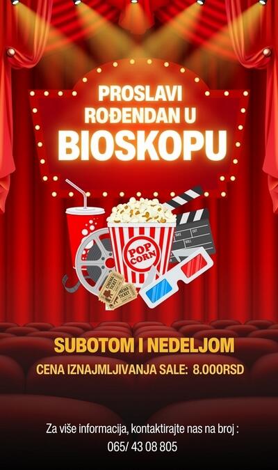 PROSLAVI RODJENDAN U BIOSKOPU