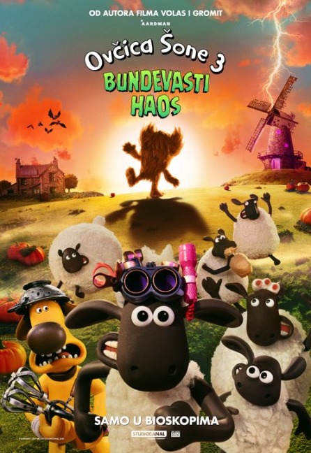 Ovčica Šone 3: Bundevasti haos od 17.09. do 20.09. u 16:30h Sinhronizovano