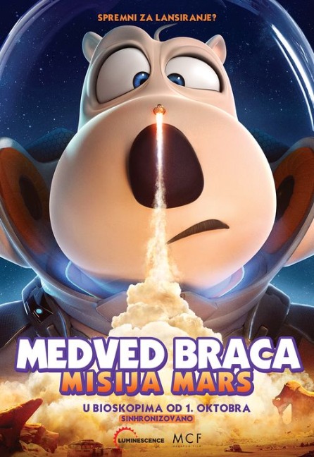 Medved Braca – Misija Mars od 08.10. do 11.10. u 16h Sinhronizovano